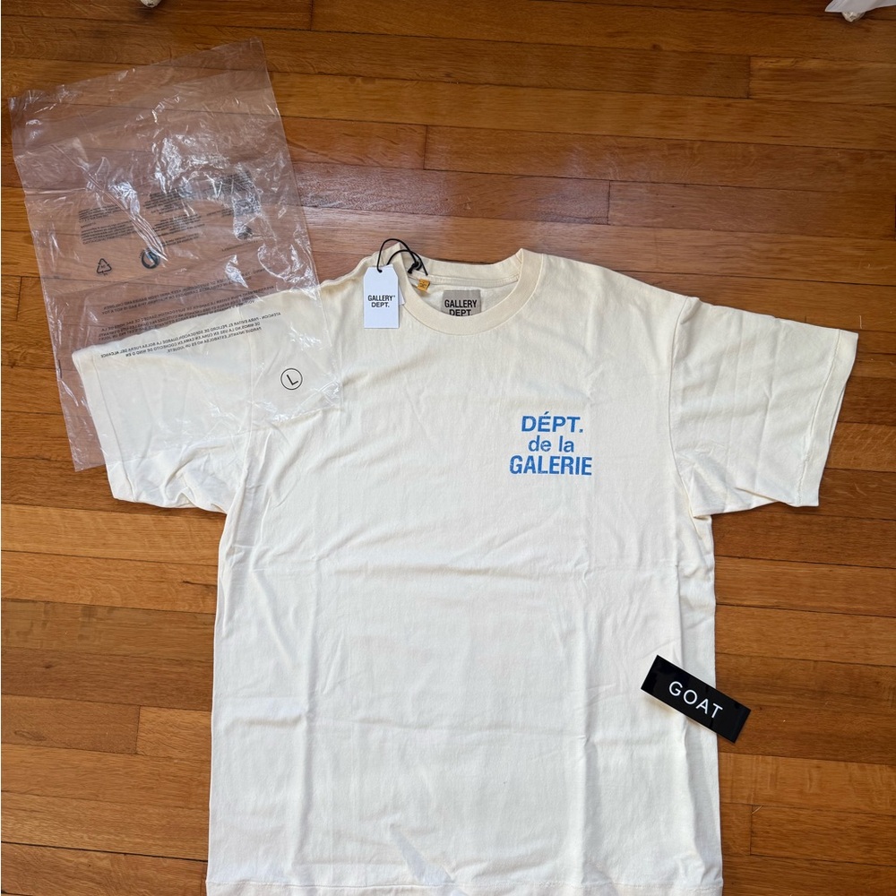 Gallery Dept. French Tee Cream Blue